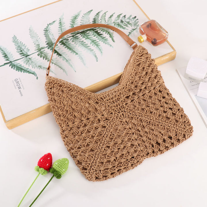 Hand-knotted Macrame Shoulder Bag Kalsten