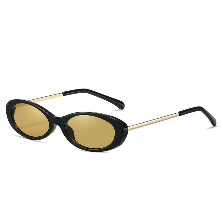 Retro-Inspired Oval Frame Sunglasses Kalsten