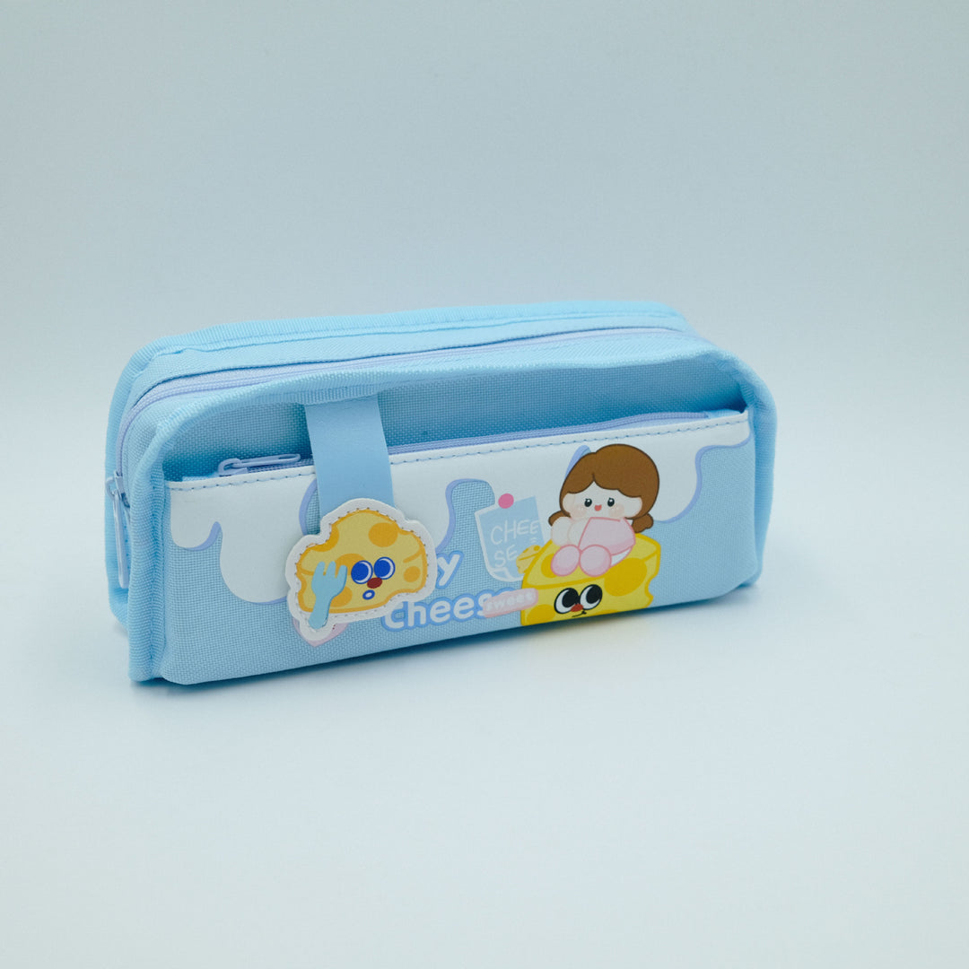 Character-Themed Zippered Pencil Case