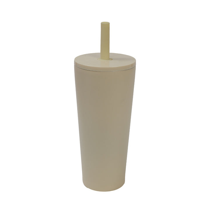 Unisex High-Quality Drinking Cup with Integrated Straw Kalsten