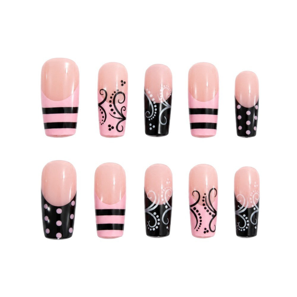 Stylish Press-On Nail Set