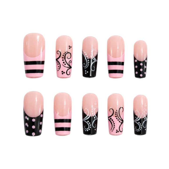 Stylish Press-On Nail Set