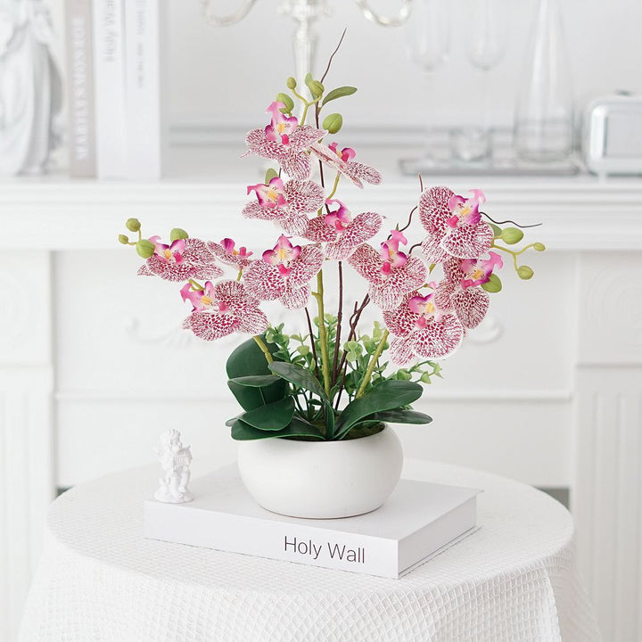Realistic Artificial Orchid Decoration