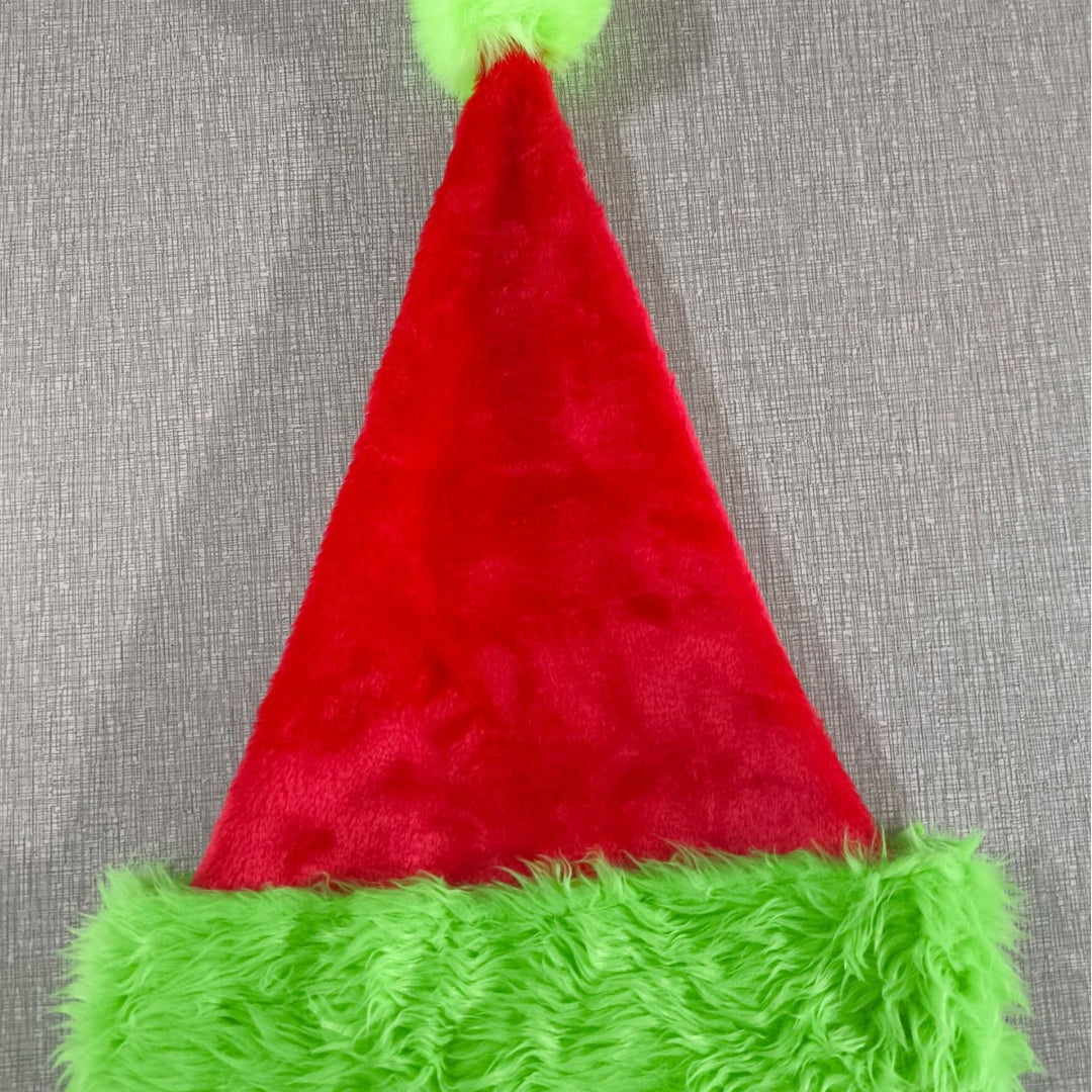 Christmas hat with plush edge