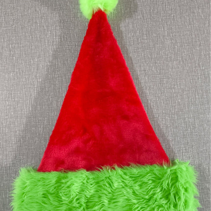 Christmas hat with plush edge
