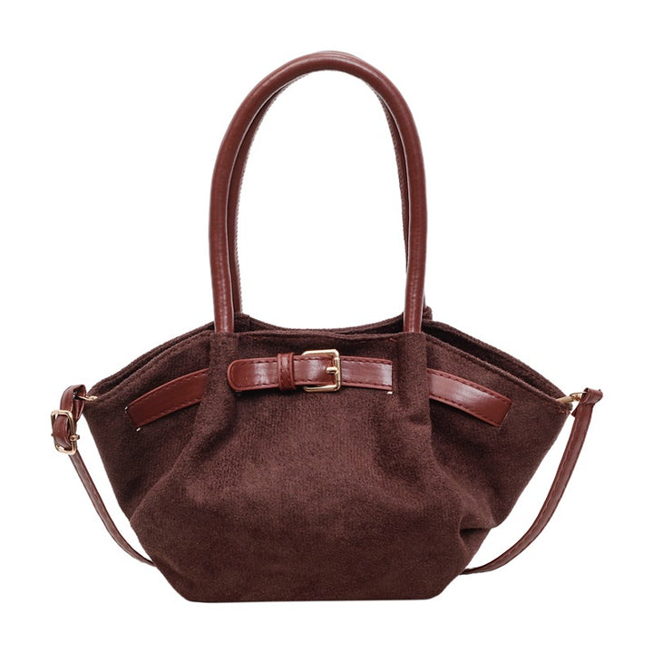 WoChic Suede Satchel Bag Kalsten