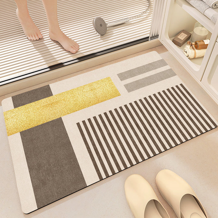 Stylish Modern Bathroom Mat Kalsten