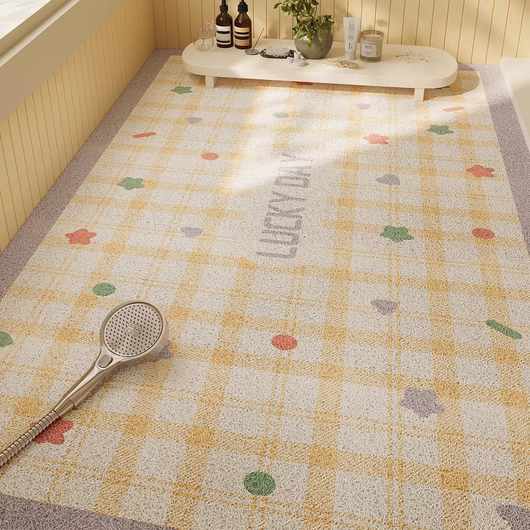 Decorative Floral Bath Rug