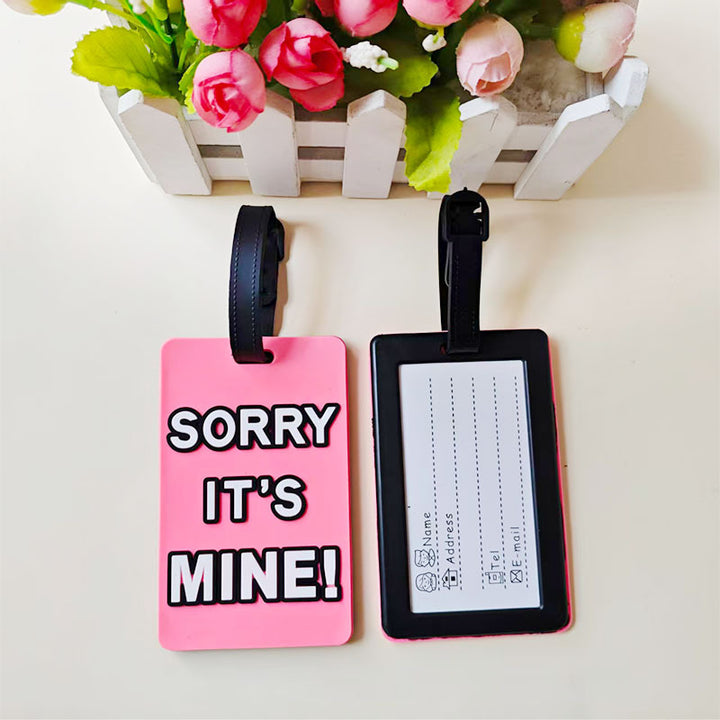 Unisex Luggage Tag with Outstanding Message Kalsten