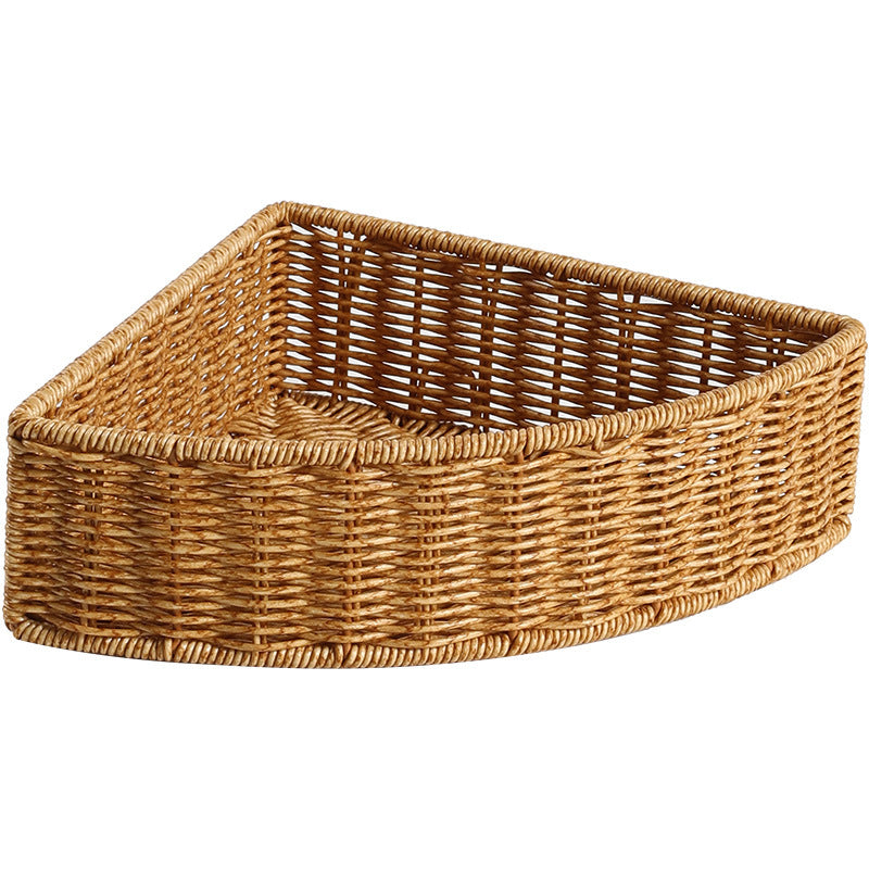 Triangular Woven Storage Basket Kalsten