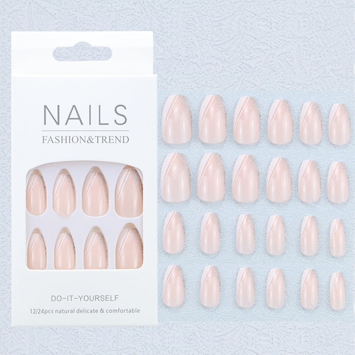 Artistic Graphic Press-On Nail Set Kalsten