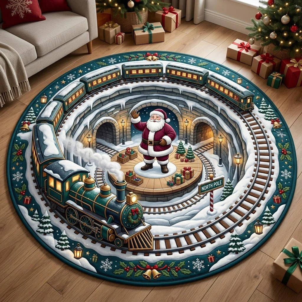 Decorative Holiday Themed Mat for Seasonal Decor
