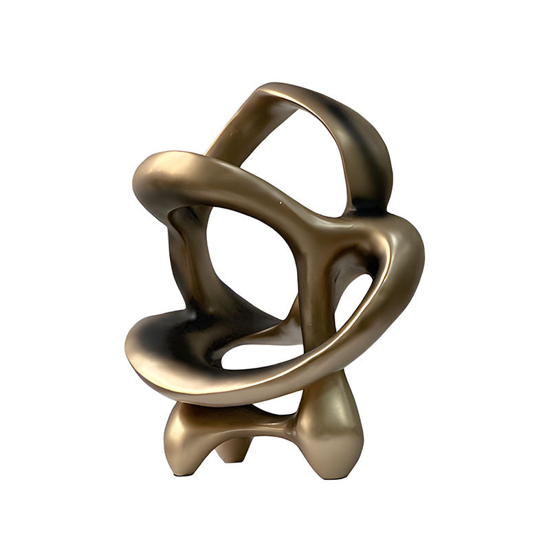 Abstract Decorative Knot Sculpture