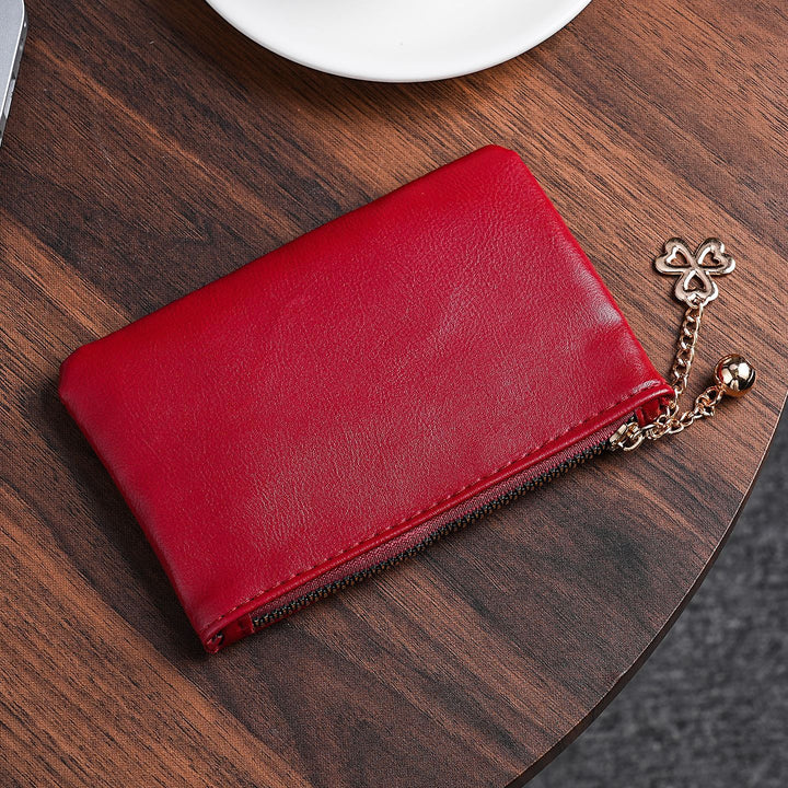 Compact Leather Coin Wallet