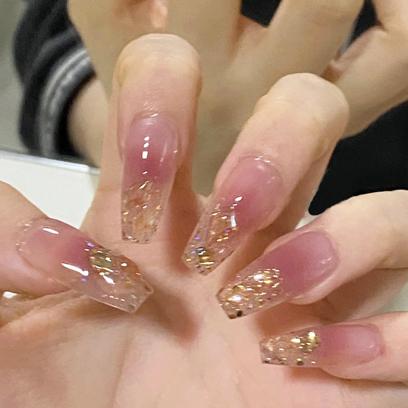 Glittering artificial nails Kalsten