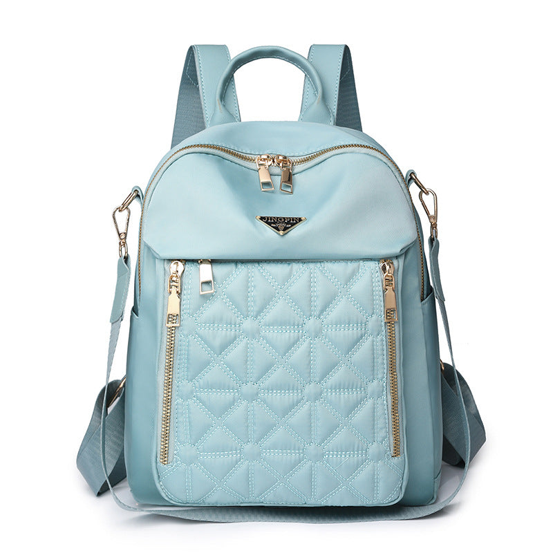 Quilted Multi-Functional Backpack
