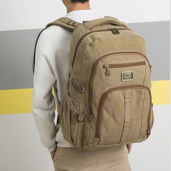 Multi-Functional Canvas Travel Backpack Kalsten