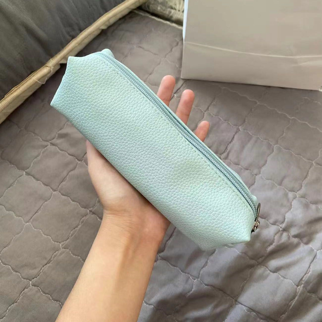Textured Leather Pencil Case Kalsten