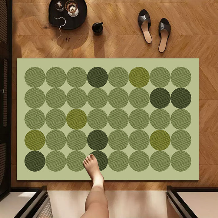 Geometric Patterned Bath Mat