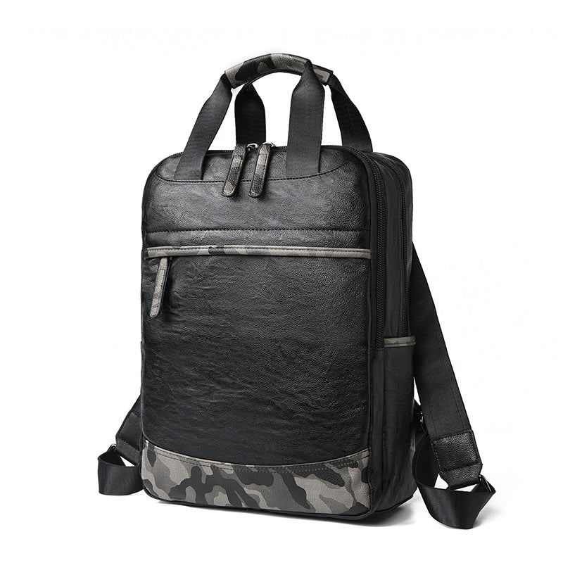 Sophisticated Leather Laptop Backpack kalsten