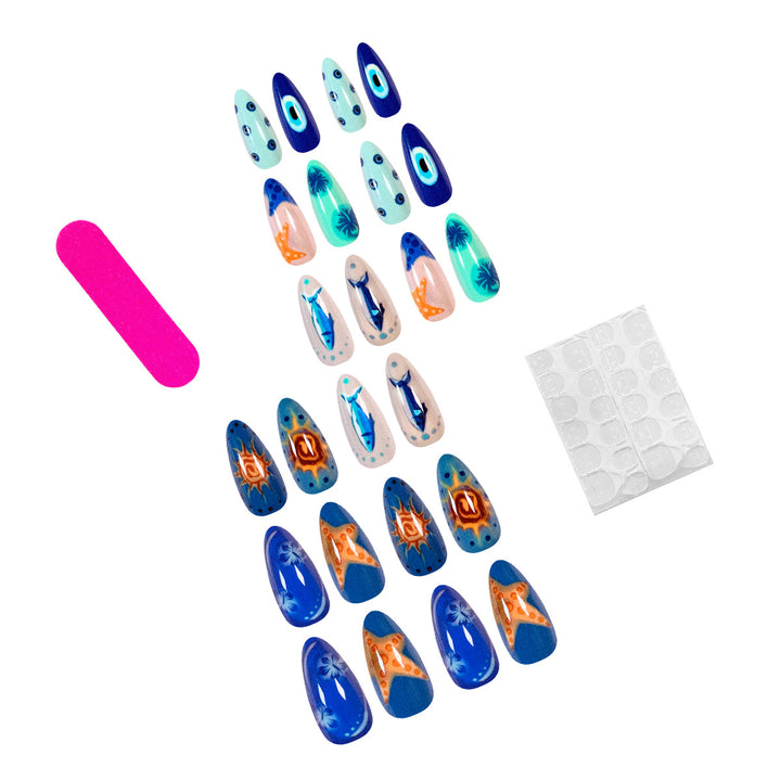 Creative Aquatic Nail Art Kalsten
