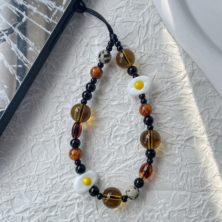 Unique Beaded Phone Charm Holder Kalsten