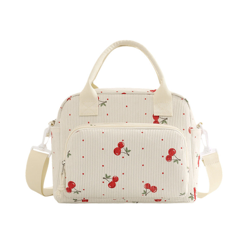 Insulated Lunch Bag with Stylish Zebra Print Kalsten