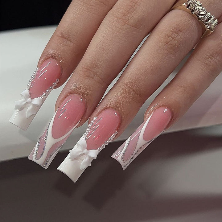 Long Elegant Nail Art Kalsten