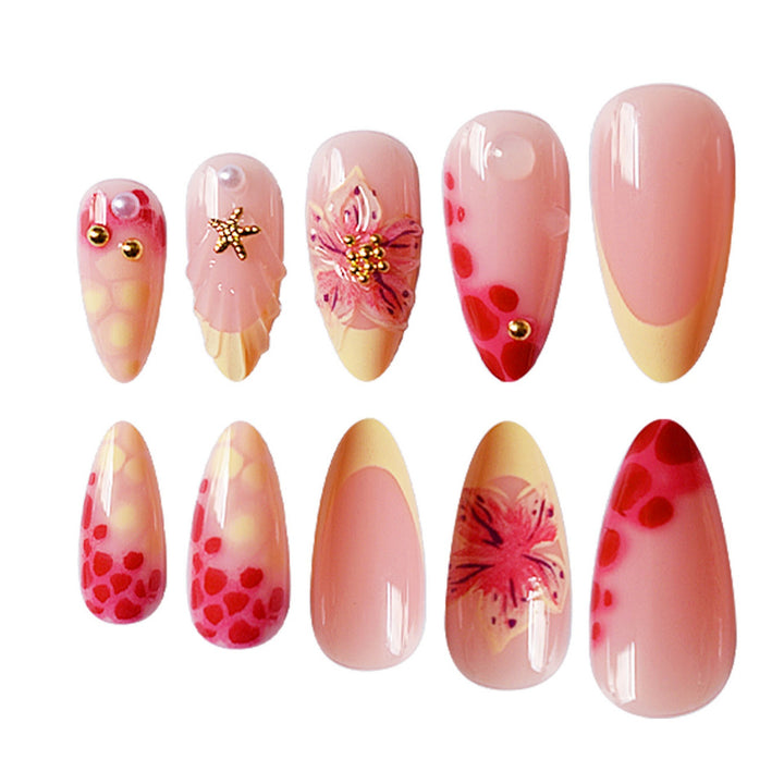 Artistic Floral Nail Art Extensions Kalsten 1787913534