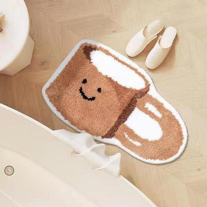 Cute Dog-Themed Bath Mat Kalsten