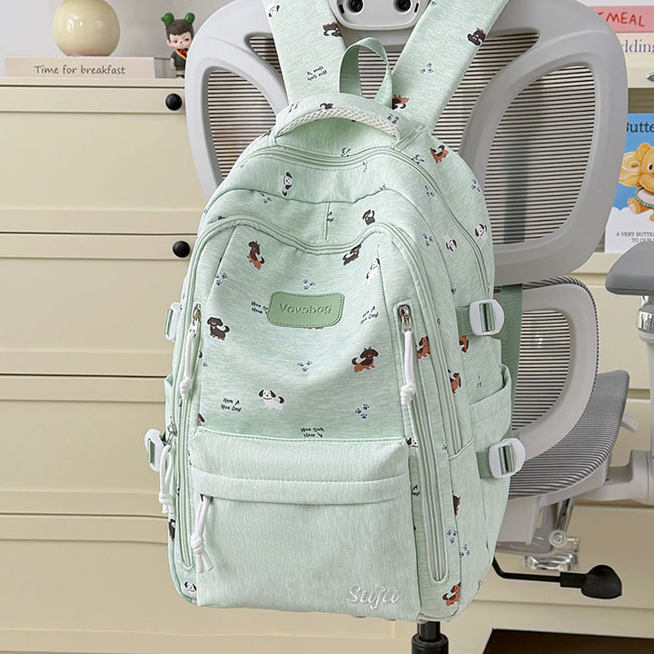 Playful Animal-Themed School Backpack