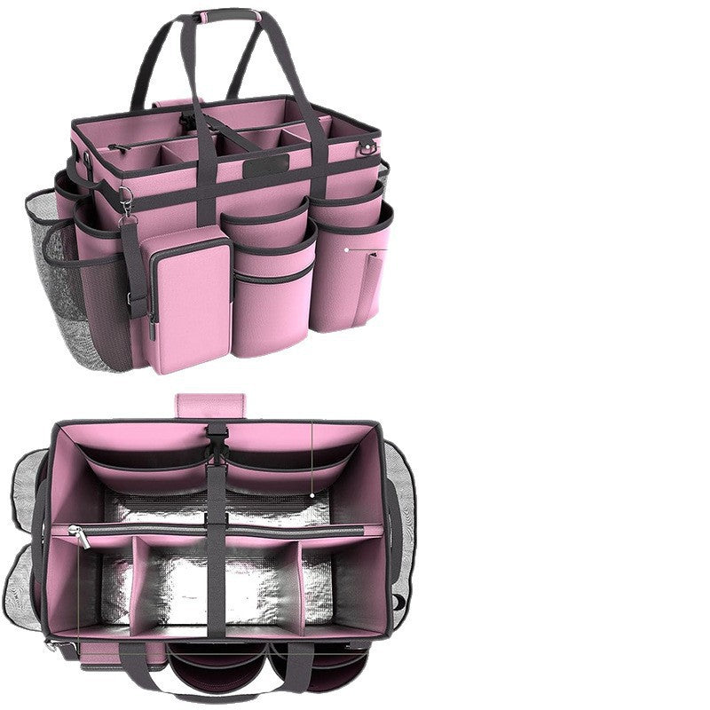 Multifunctional cleaning bag with roll and carry function Kalsten