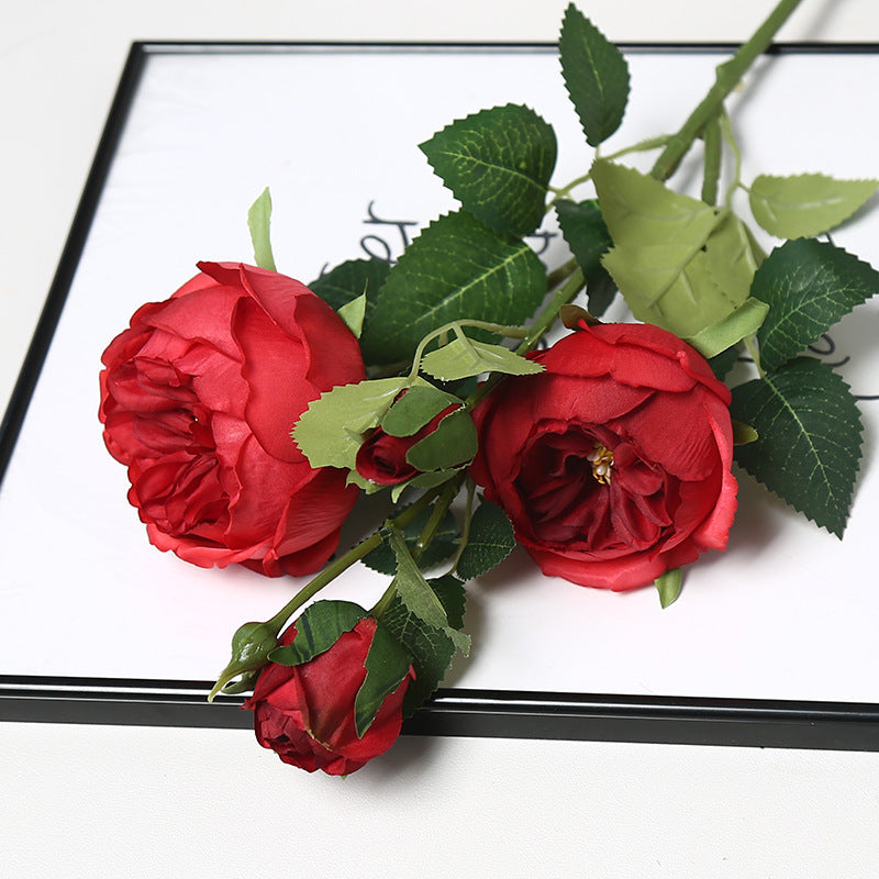 Luxurious Silk Rose Floral Arrangement