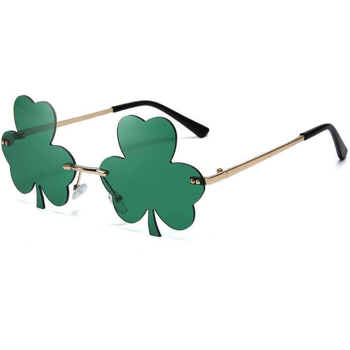 Statement Clover Shaped Sunglasses Kalsten