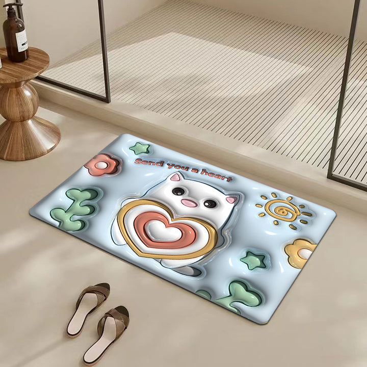 Fun Graphic Bath Mat