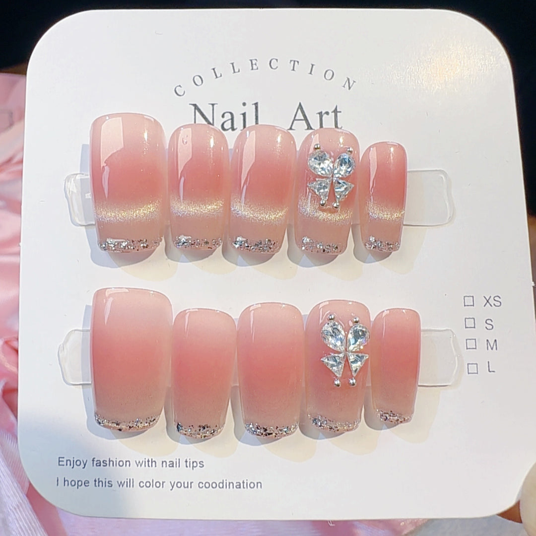Glamorous Decorative Press-On Nails Kalsten