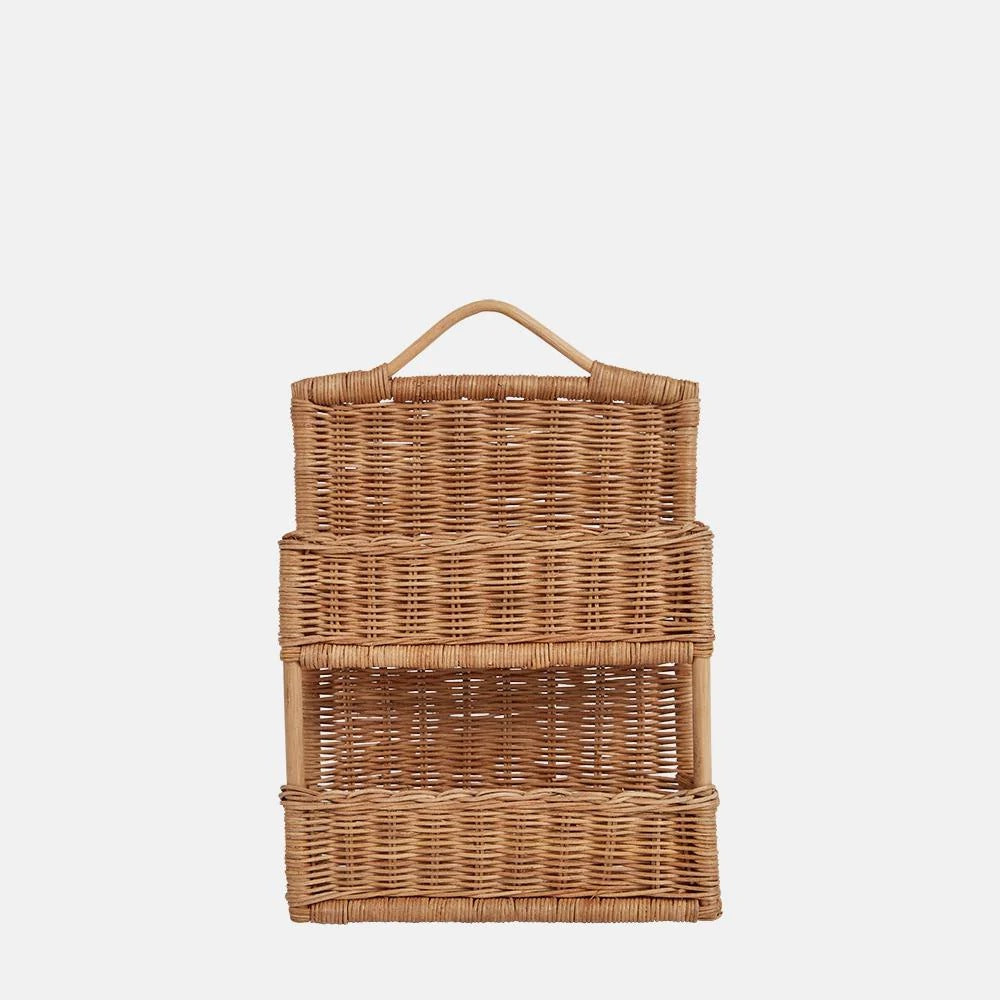 Multi-Tiered Woven Storage Organizer Kalsten