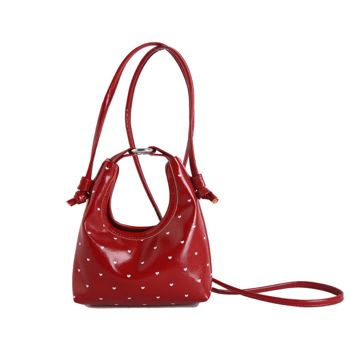 WoCute Heart-Patterned Mini Shoulder Bag Kalsten