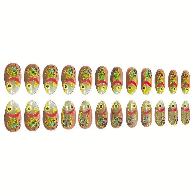 Creative Fish-Themed Nail Art Set Kalsten