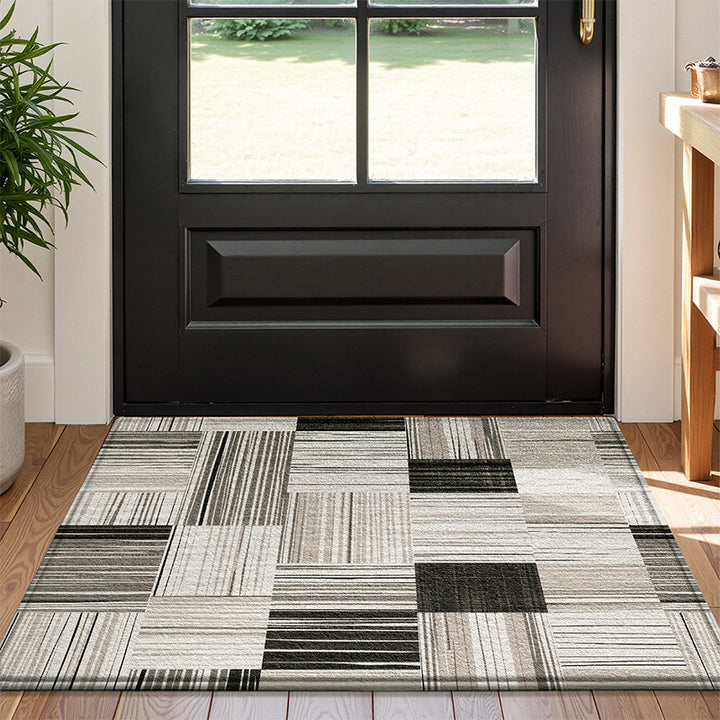 Geometric Pattern Indoor Entrance Mat