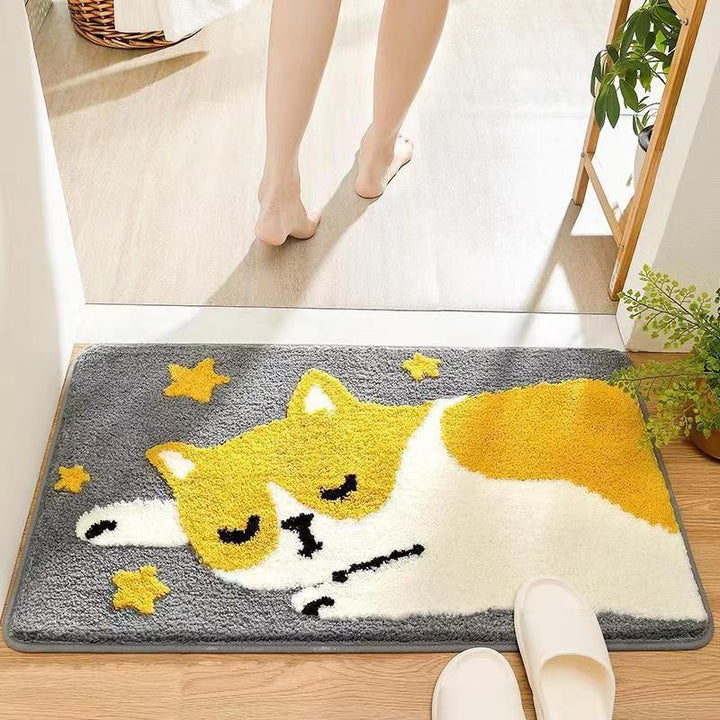 Fun Polar Bear Bath Mat Kalsten