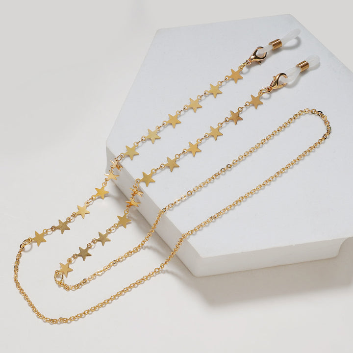 Trendy Geometric Eyewear Chain Kalsten