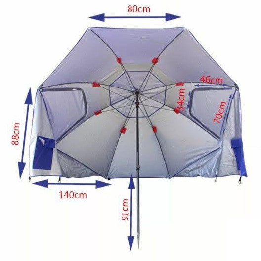 UV-repellent beach umbrella Kalsten