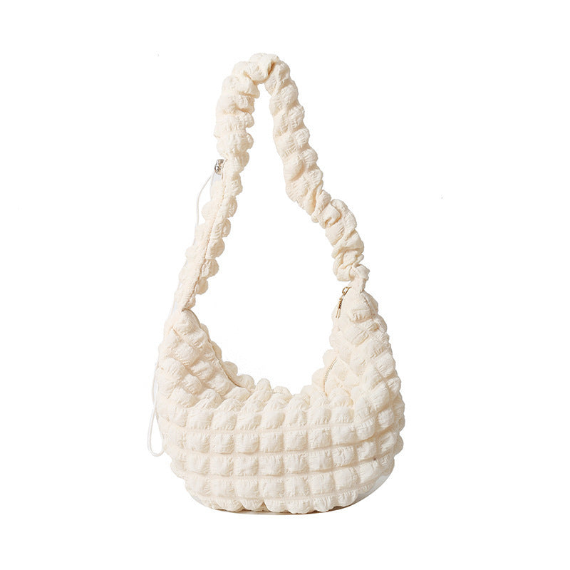 WoTextured Fabric Hobo Bag Kalsten