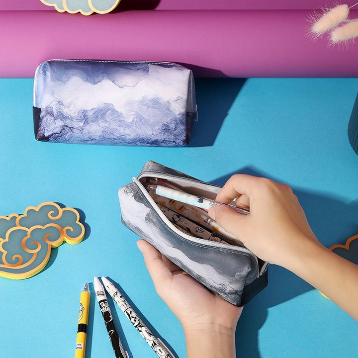 Artistic Canvas Pencil Case