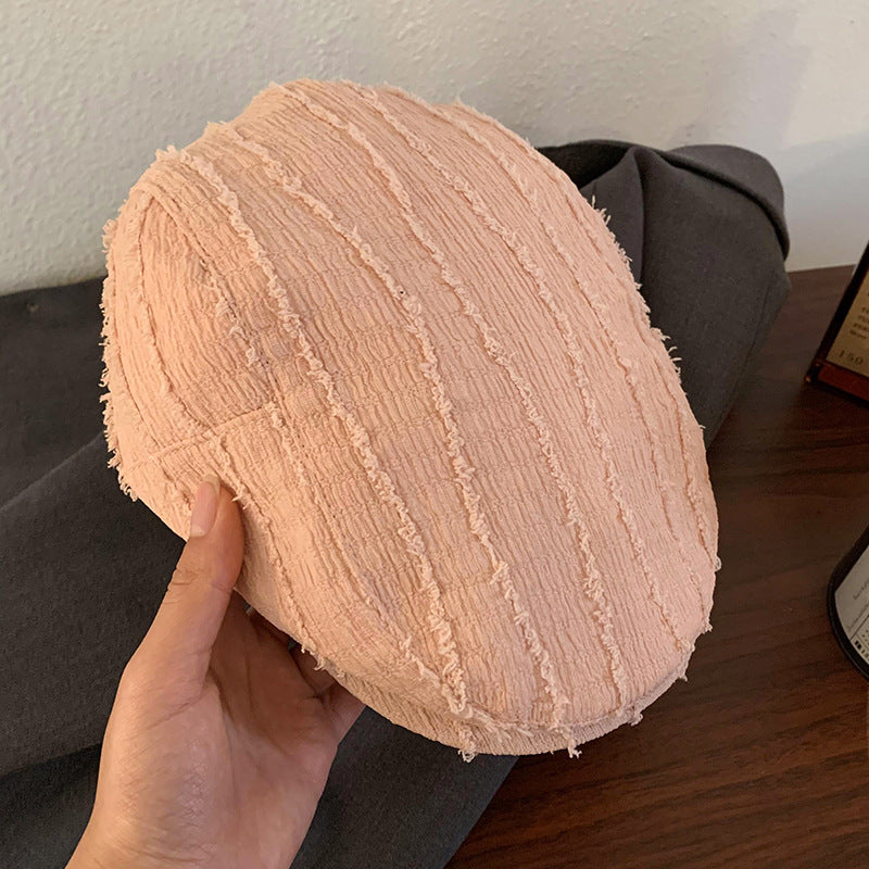 Textured Knit Beret