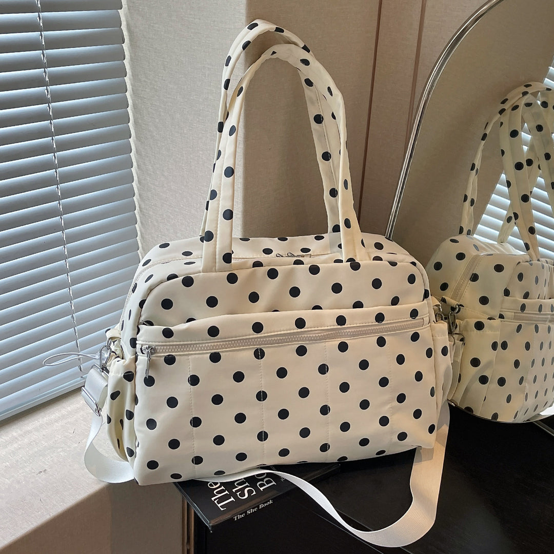 Stylish Polka Dot Gym Bag