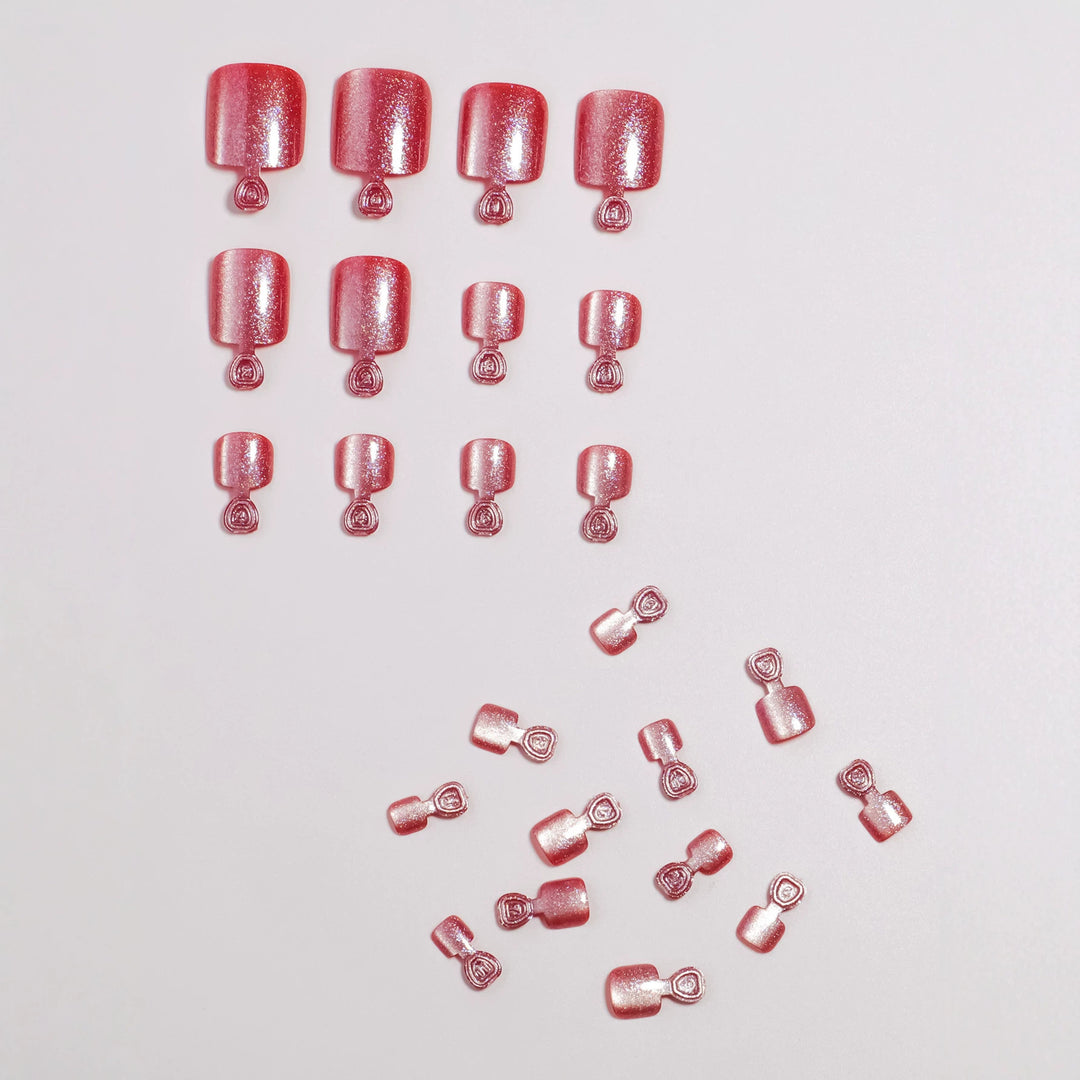 Decorative Glitter Press-On Nail Set Kalsten