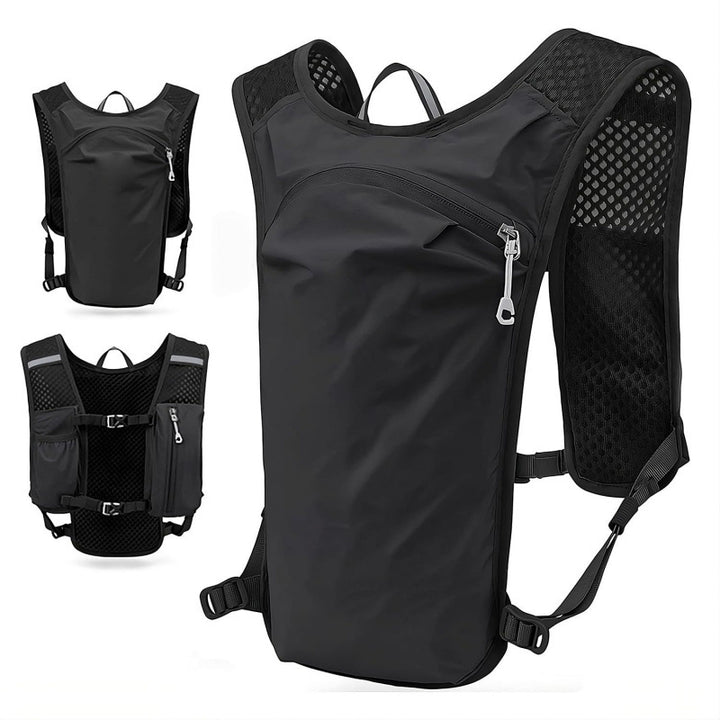 Sporty Hydration Backpack with Breathable Mesh Inserts Kalsten