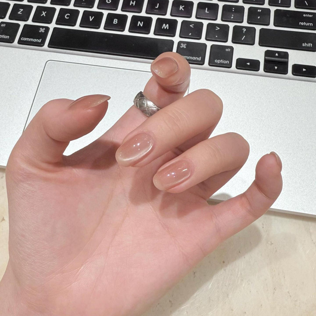 Elegant Nail Tips with Gentle Ombre Effect Kalsten